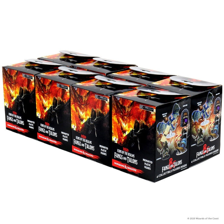 Dungeons &amp; Dragons - Icons of the Realms Fangs and Talons Booster Brick
