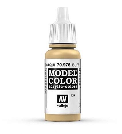 Vallejo Model Colour - Buff 17ml Acrylic Paint (AV70976)