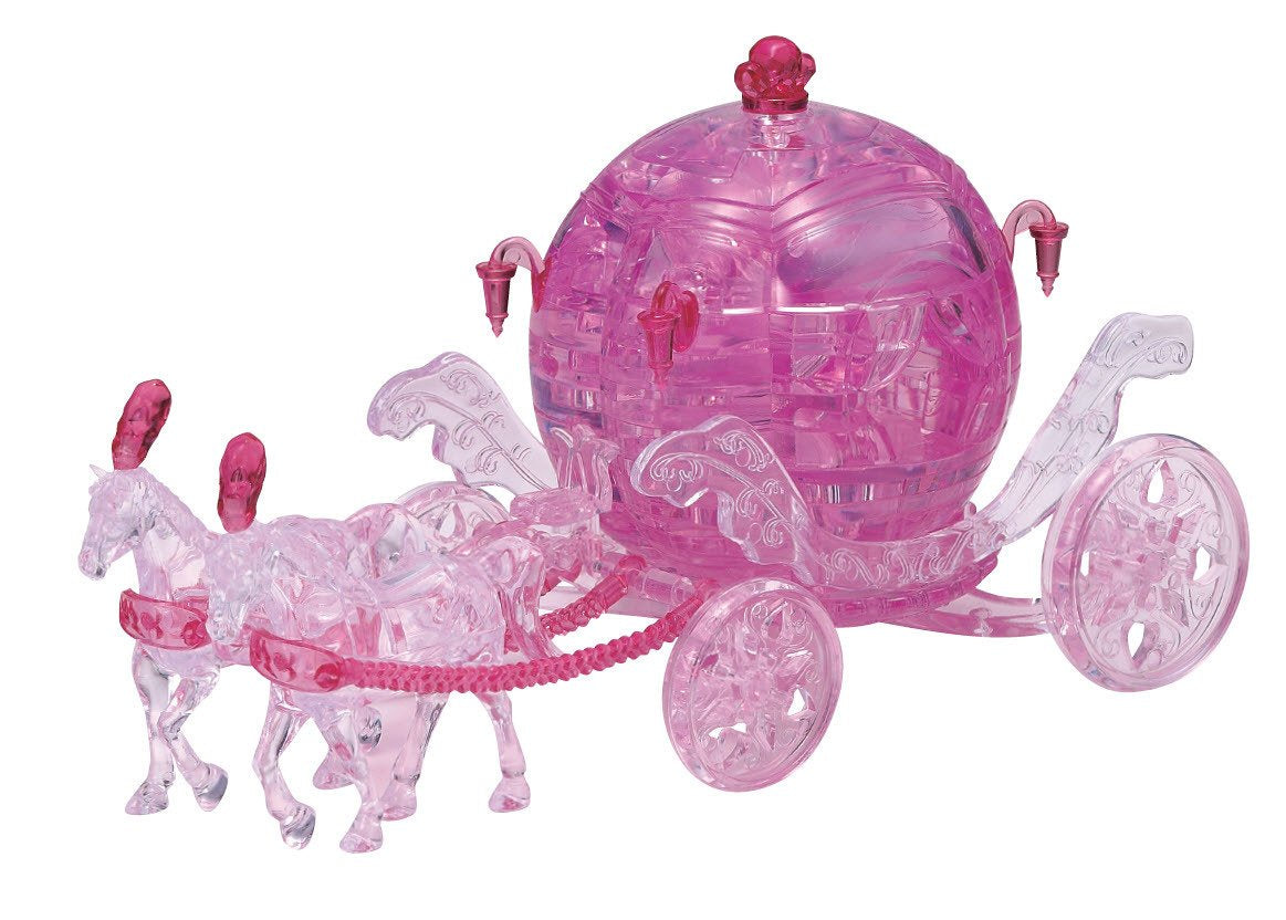 3D Crystal Puzzle - Royal Carriage Pink