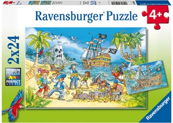Ravensburger - Adventure Island 2x24 Pieces Jigsaw