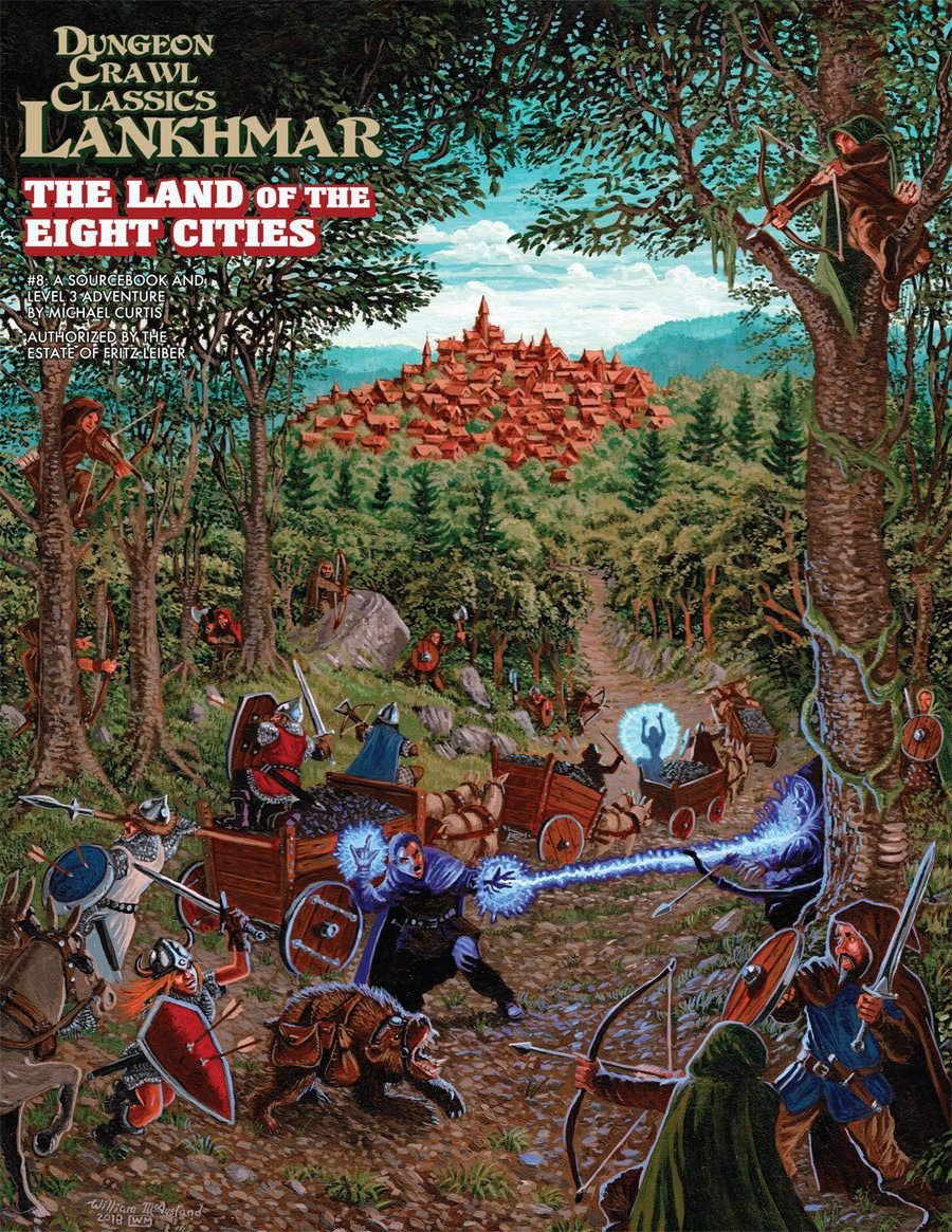 Dungeon Crawl Classics Lankhmaar #8 The Land of Eight Cities - Good Games