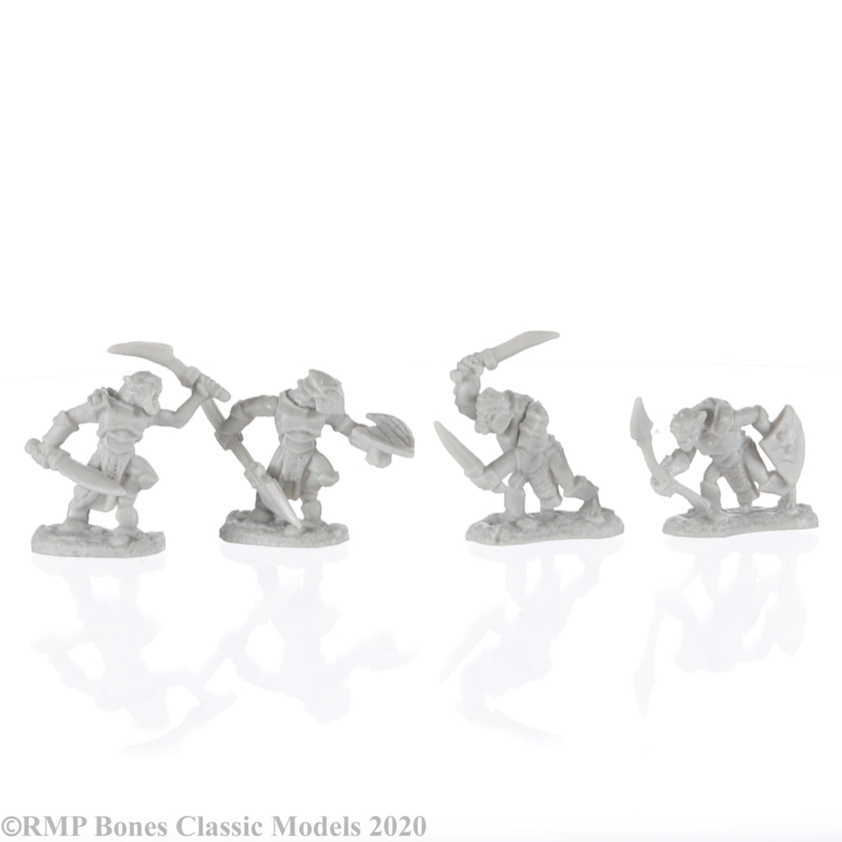 Armored Goblin Warriors - 4 (Ben Siens Sculpt)