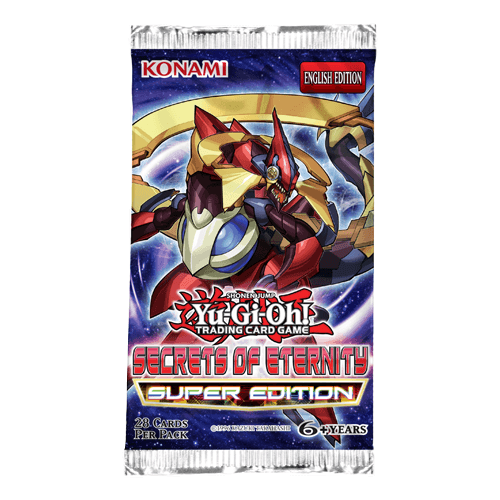 Yugioh Secrets Of Eternity Super Edition Booster Pack - Good Games
