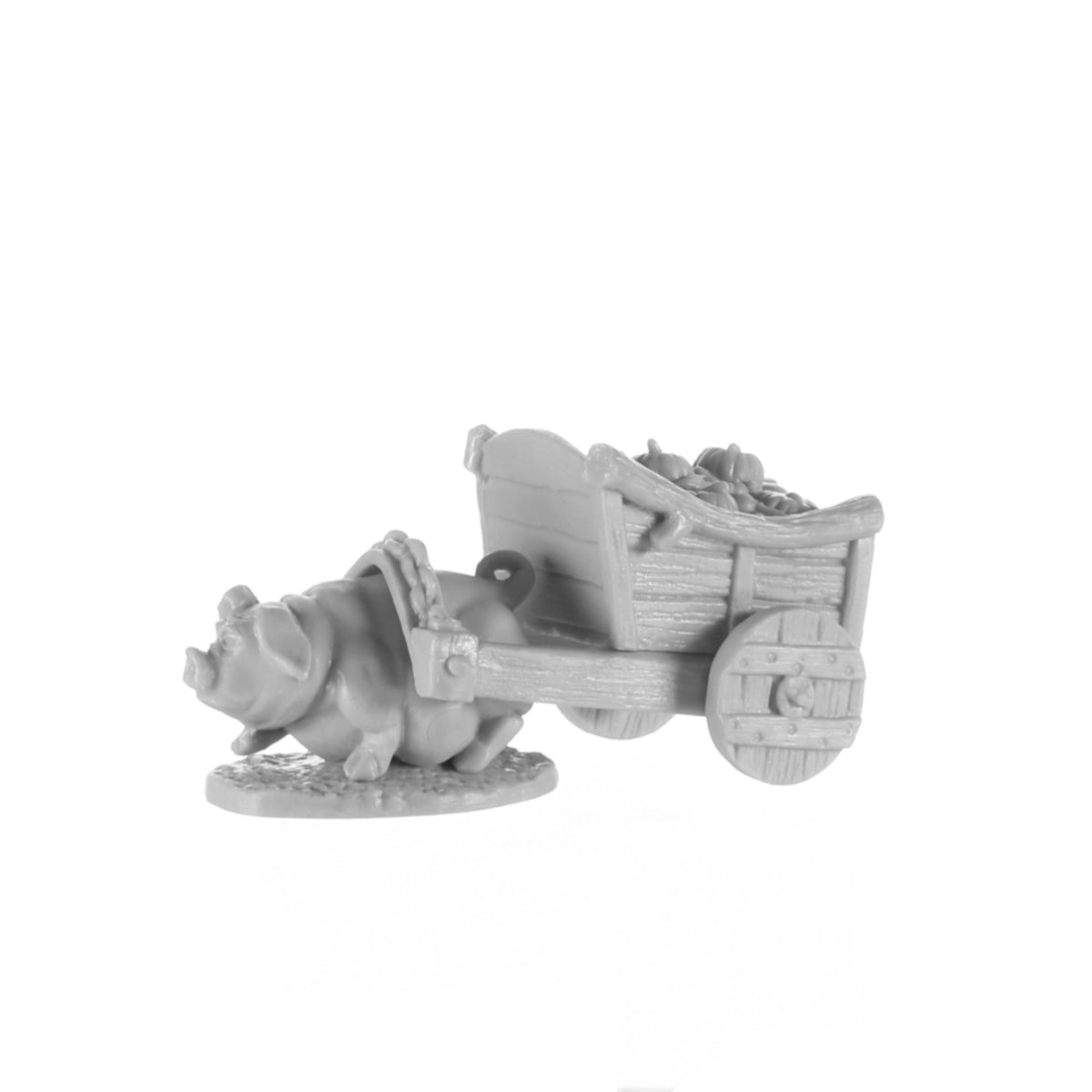 Reaper Bones Pig And Cart