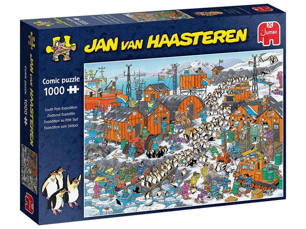 Jumbo South Pole Expedition Jan Van Haasteren 1000 Piece Jigsaw