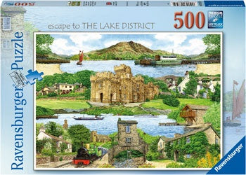 Ravensburger Escape to The Lake District 500 Piece Jigsaw