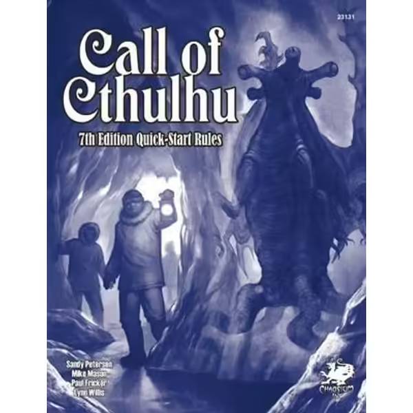 Call Of Cthulhu 7th Edition Quickstart Rules