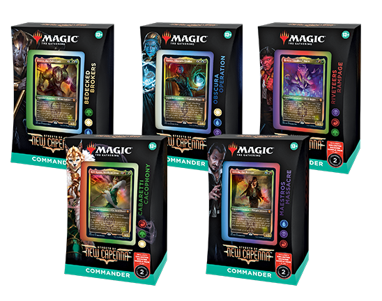 Magic: The Gathering Streets of New Capenna Commander Deck Display