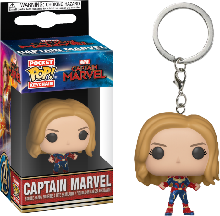 Captain Marvel (2019) - Capt Marvel Pop! Keychain