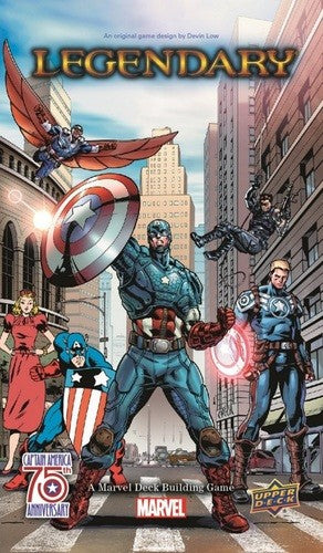 Legendary: A Marvel Deck Building Game - Captain America 75th Anniversary