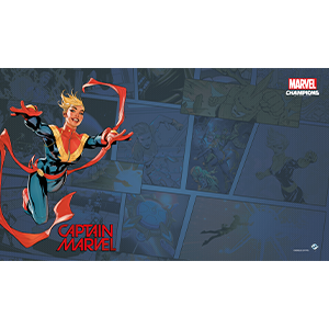 Marvel Champions The Card Game - Captain Marvel Game Mat