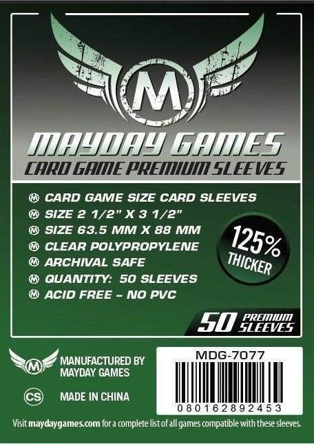 Sleeves Mayday Premium Card 50 - Good Games