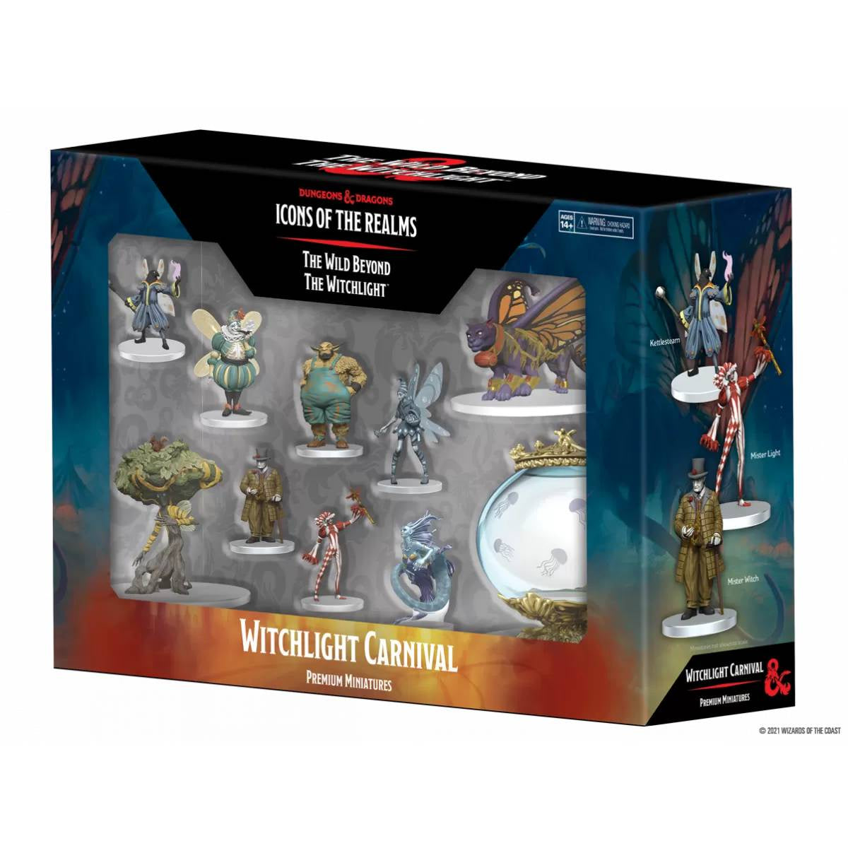 Dungeons &amp; Dragons Icons of the Realms Miniatures The Wild Beyond the Witchlight - Witchlight Carnival Premium Set