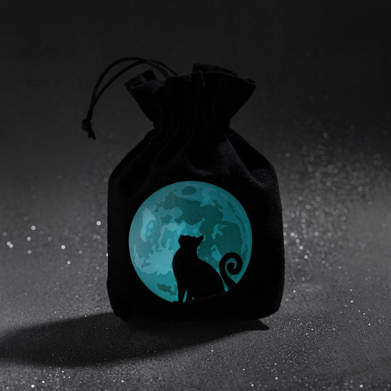 Q Workshop - Cats Dice Pouch - The Mooncat