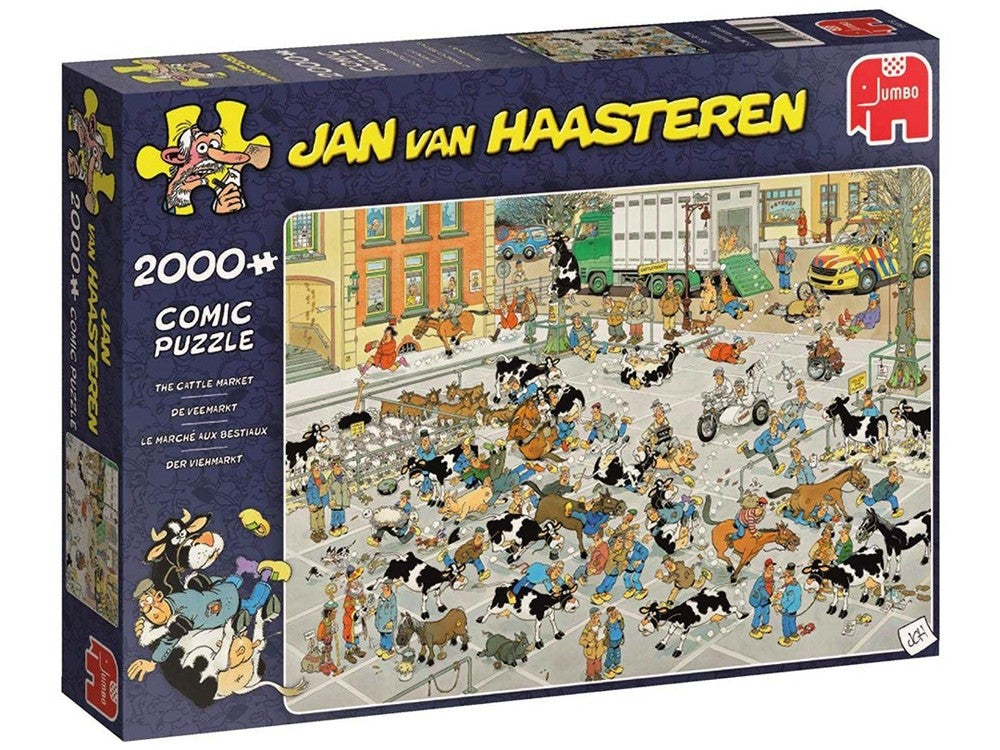 The Cattle Market - Jan Van Haasteren 2000Pc Jigsaw