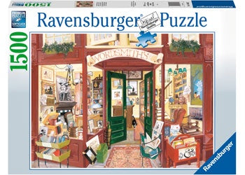 Ravensburger - Wordsmiths Bookshop Puzzle 1500 Piece Jigsaw