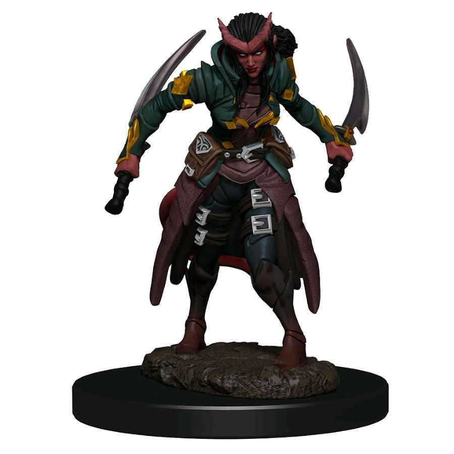 Dungeons &amp; Dragons Premium Painted Figures Tiefling Rogue Female
