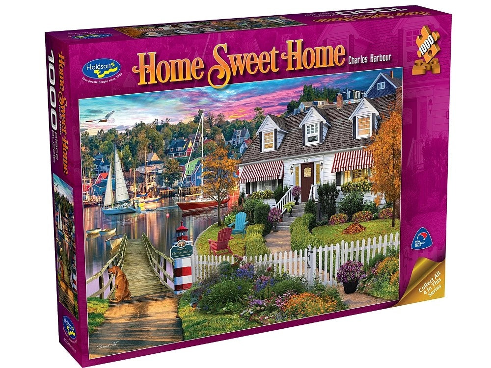 Charles Harbour Home Sweet Home 1000 Piece Jigsaw - Holdson