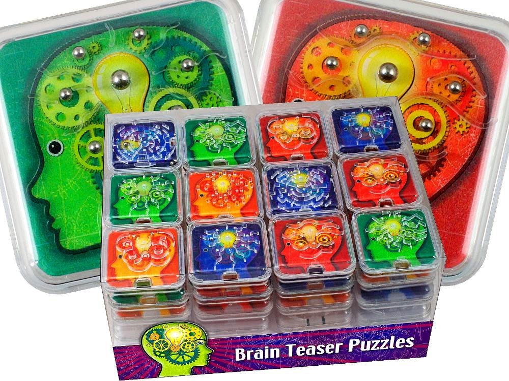 Brain Teaser Double Sided Ball Puzzle Assorted