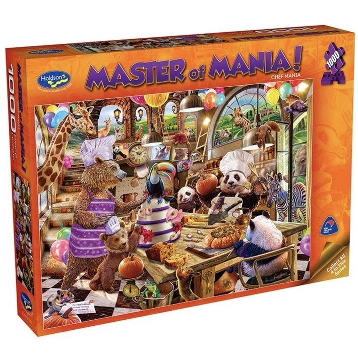 Master Of Mania! 1000 Piece Jigsaw Chef
