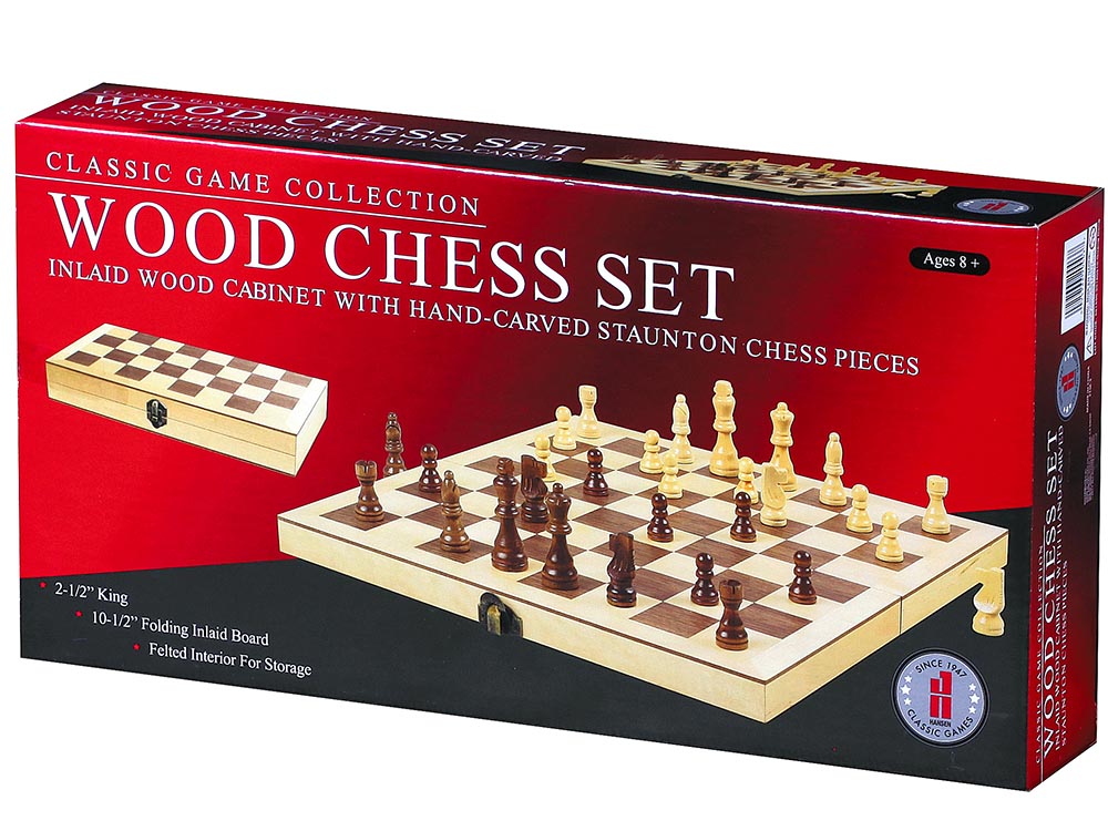 Chess Set (Wood) 10.5