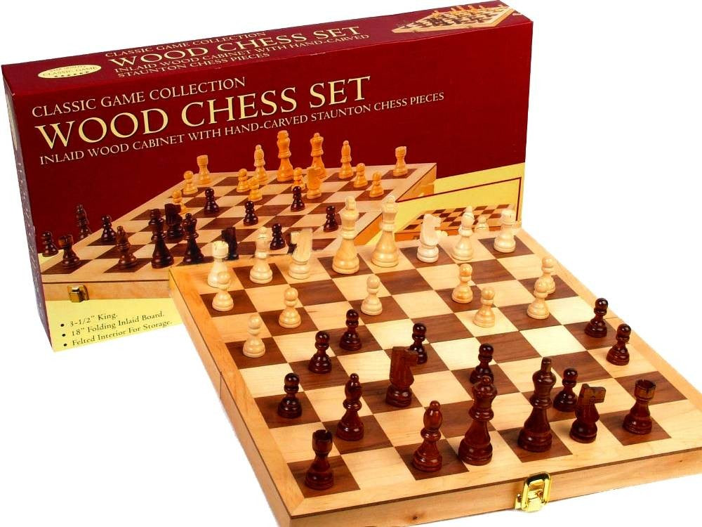 Chess Set: 18 Inch Hanson