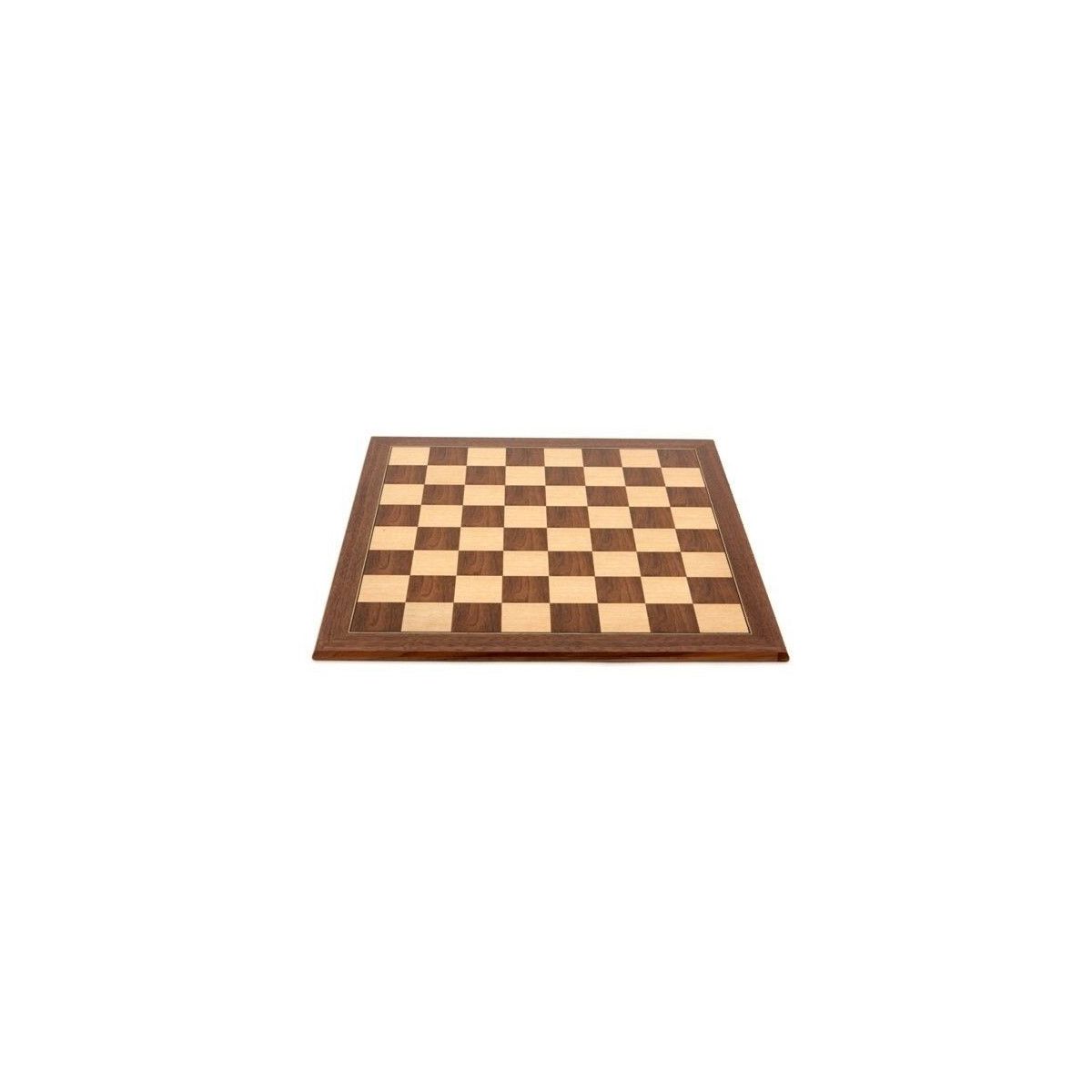 Chess Board Economy Walnut 40cm