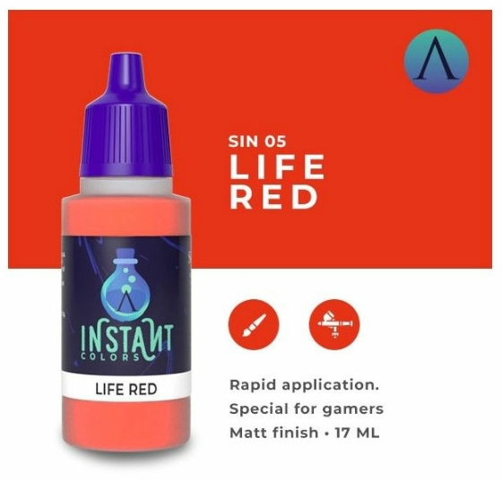 Scale 75 – Instant Colors Life Red 17ml (SIN-05)