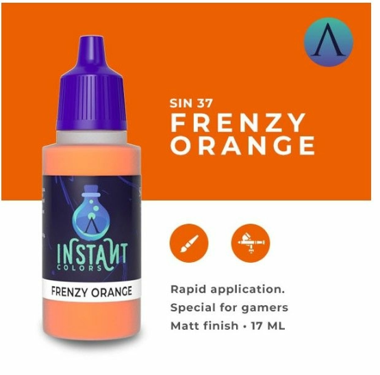 Scale 75 – Instant Colors Frenzy Orange 17ml (SIN-37)