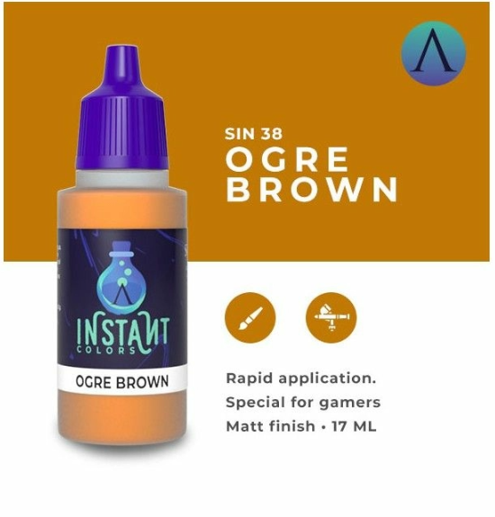 Scale 75 – Instant Colors Ogre Brown 17ml (SIN-38)