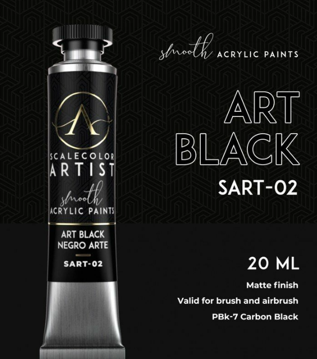 Scale 75 - Scalecolor Artist Art Black 20ml
