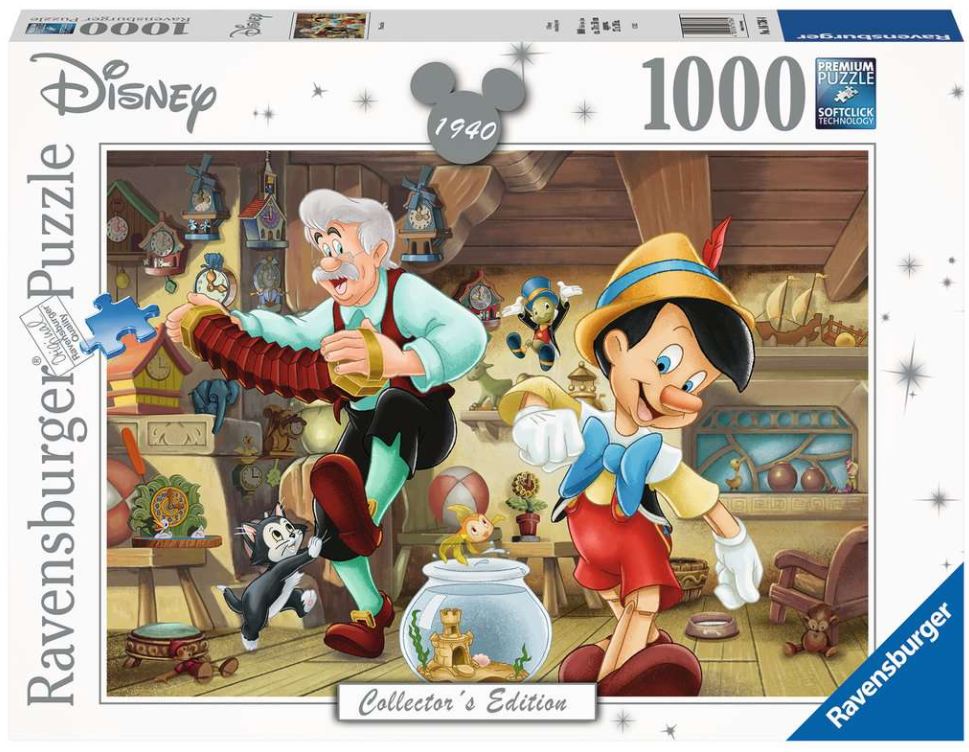 Ravensburger - Disney Collector Edition Pinocchio 1000 Piece Jigsaw