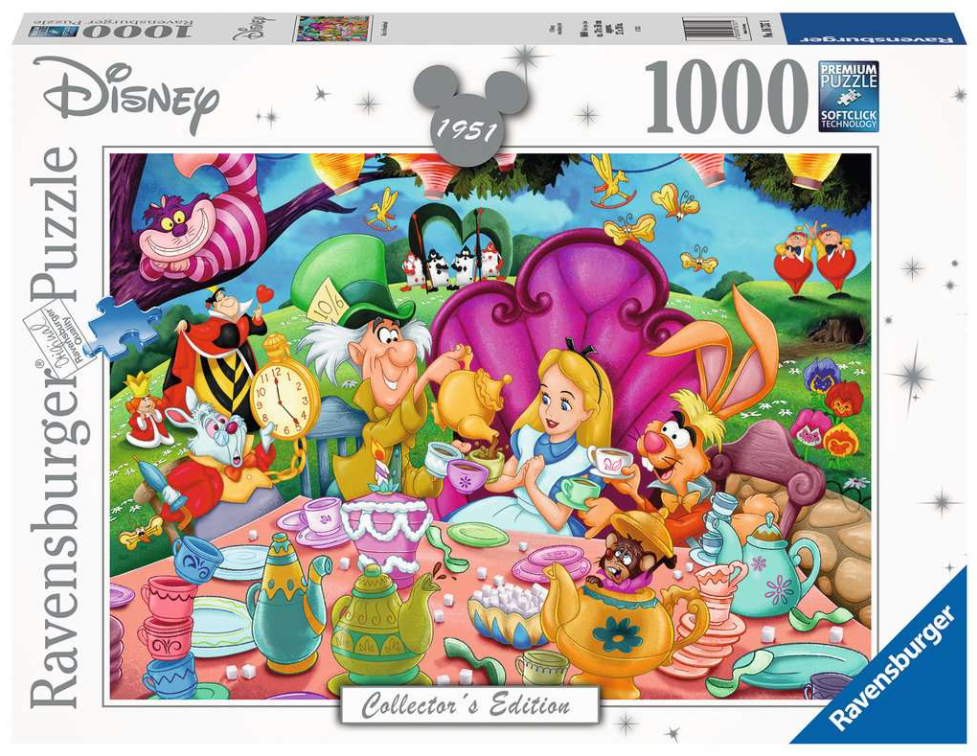 Ravensburger - Disney Collector Edition Alice in Wonderland 1000 Piece Jigsaw