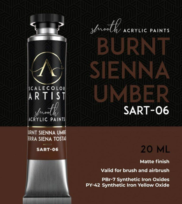 Scale 75 - Scalecolor Artist Burnt Sienna Umber 20ml
