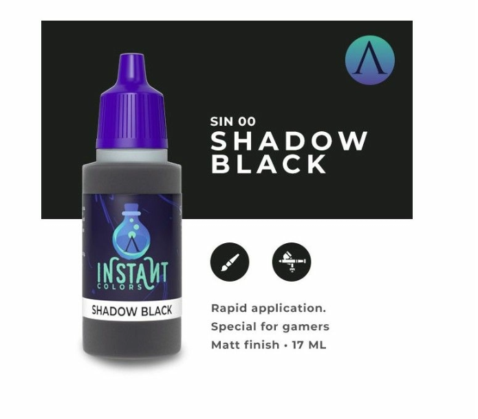 Scale 75 – Instant Colors Shadow Black 17ml (SIN-00)