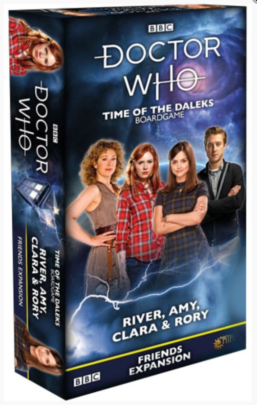 Dr Who - Time of the Daleks Friends River Amy Clara Rory Expansion
