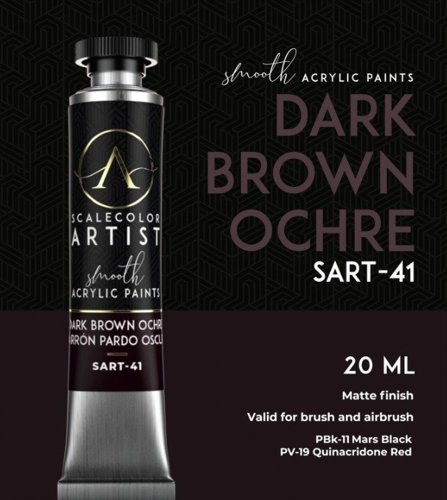 Scale 75 - Scalecolor Artist Dark Brown Ochre 20ml