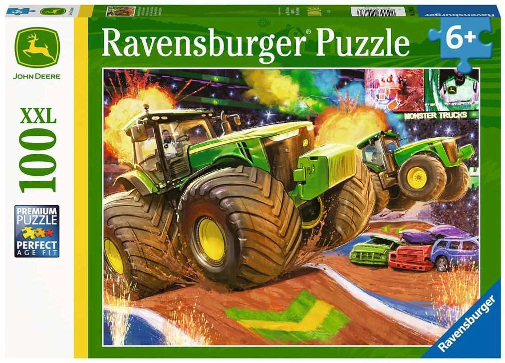Ravensburger - John Deere Big Wheels 100 Piece Jigsaw