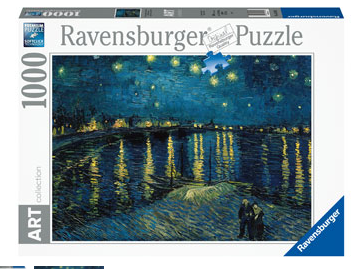 Ravensburger - Van Gogh Starry Night 1889 1000 Piece Jigsaw