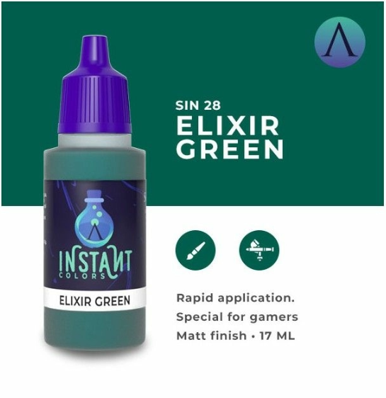Scale 75 – Instant Colors Elixir Green 17ml (SIN-28)