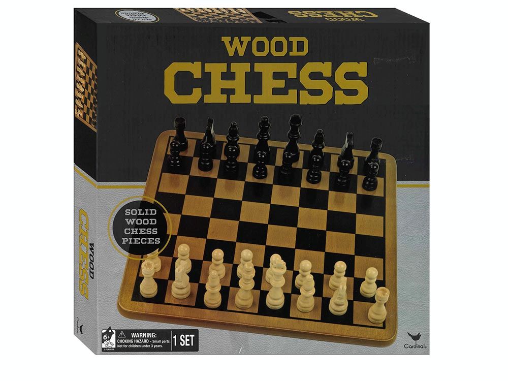 Chess Set Wood 29cm
