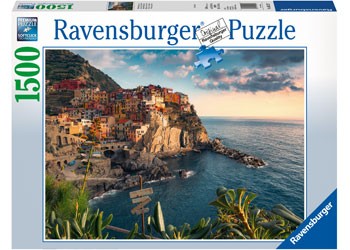 Ravensburger Cinque Terre Viewpoint - 1500 Piece Jigsaw
