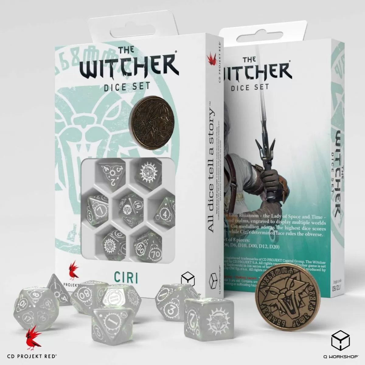 Q Workshop - The Witcher Dice Set Ciri - The Lady of Space and Time