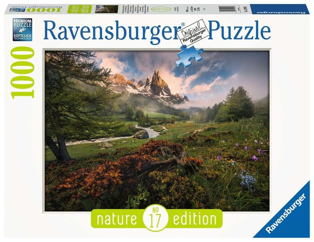 Ravensburger - Claree Valley French Alps - 1000 Piece Jigsaw