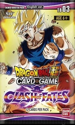 Dragon Ball Super Card Game Themed Booster Box 03 Clash Of Fates - Good Games