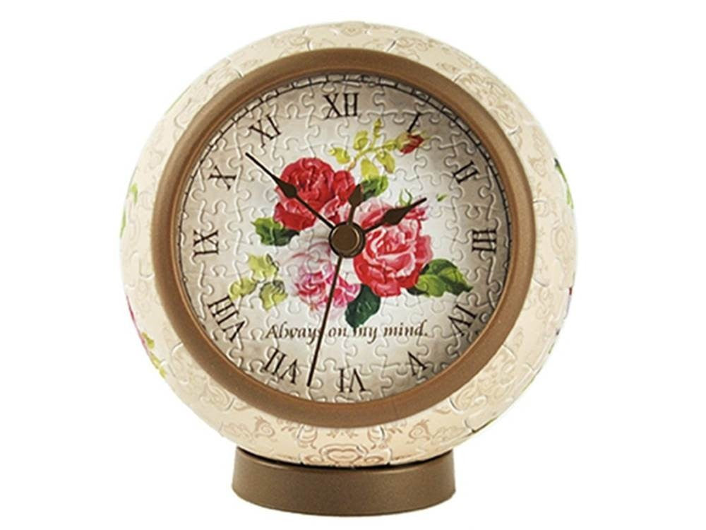 Classic Rose: Puzzle Clock