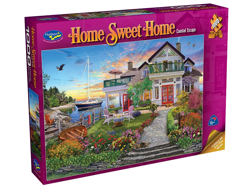 Holdson Home Sweet Home 2 Coastal Escape 1000 Piece Jigsaw