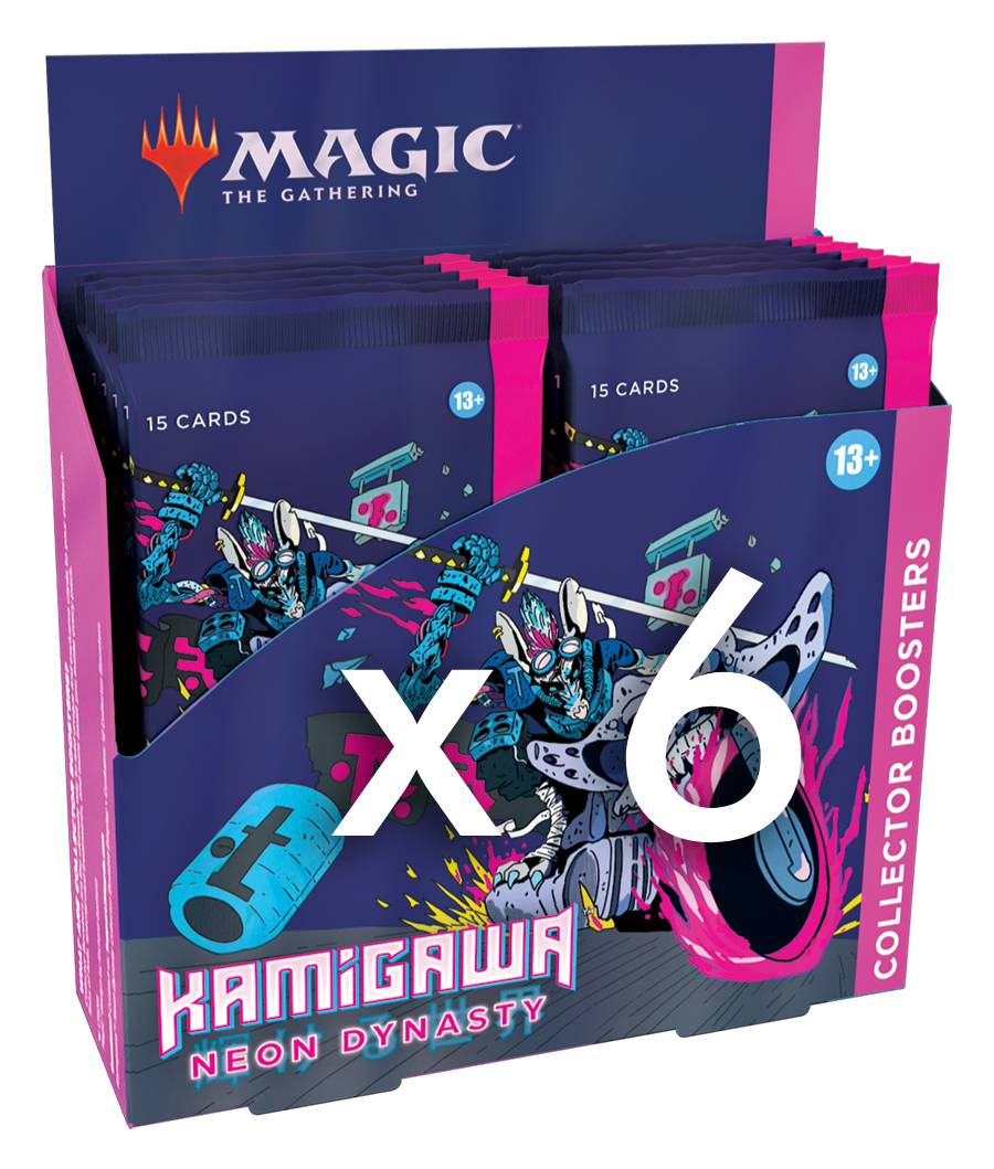 Magic The Gathering Kamigawa: Neon Dynasty Collector Booster Case