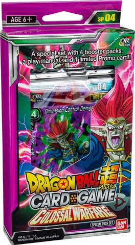 Dragon Ball Super Card Game Colossal Warfare Special Pack [DBS-SP04]