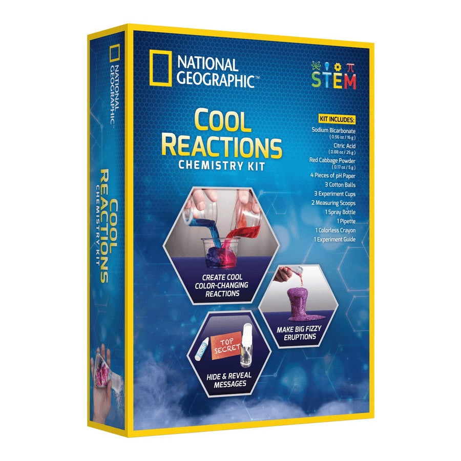 National Geographic - Cool Reactions Chemistry Kit